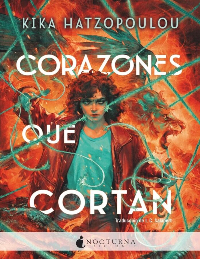 Novedades libros fantasía 2026 Corazones que cortan, de Kika Hatzopoulou