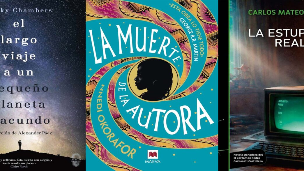 Portadas de algunos de los libros de ciencia ficción que son novedad este 2026