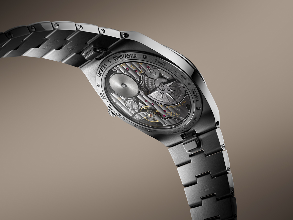 Vacheron Constantin Calibre 2550 vista trasera movimiento