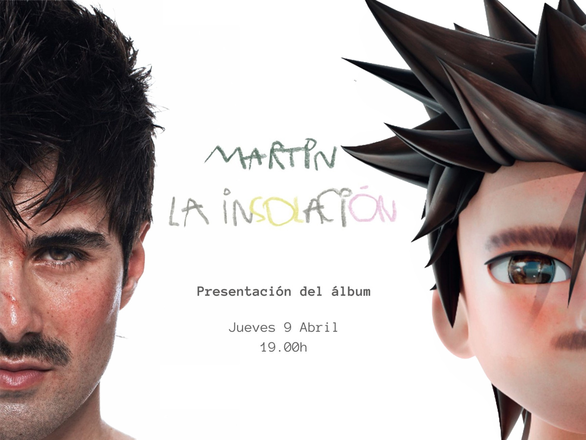 Invitación de la presentación del albúm de Martin Urrutia