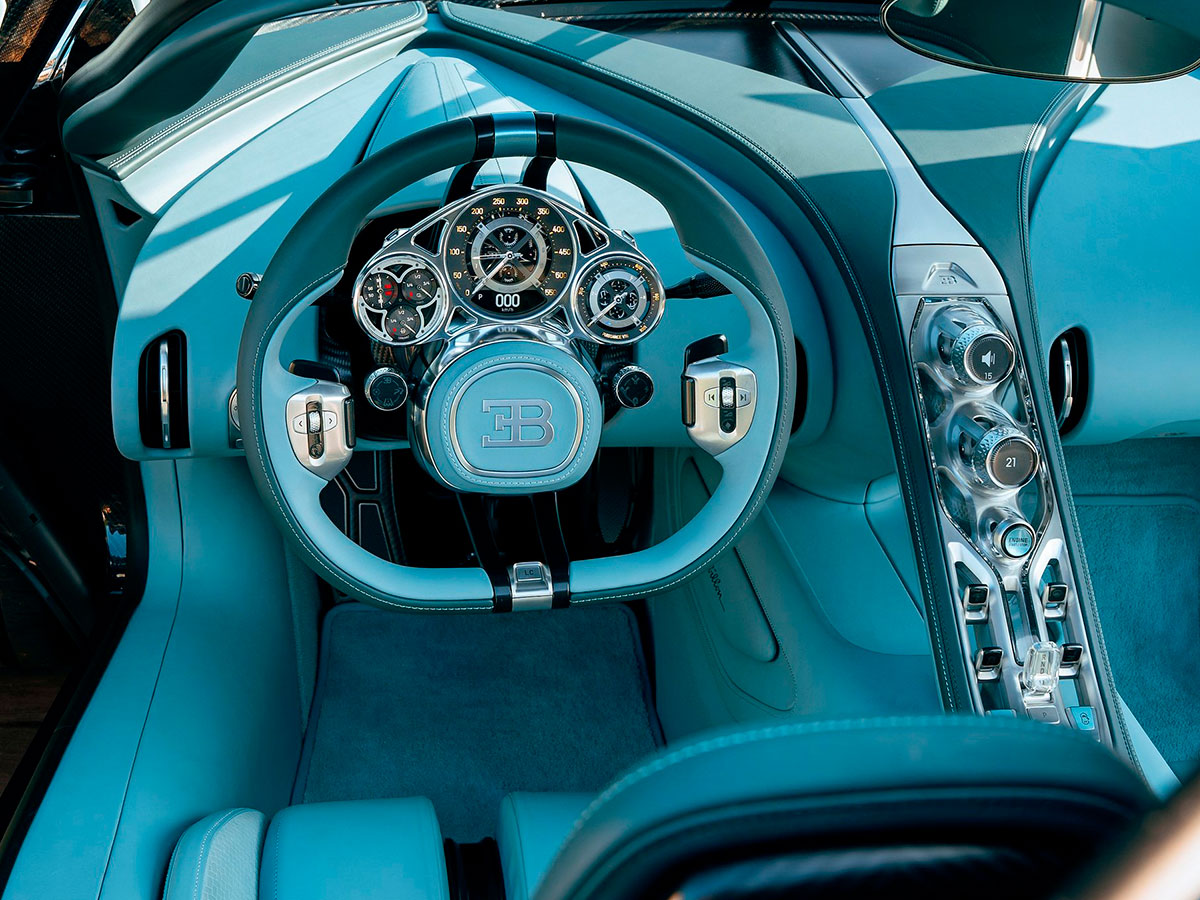 interior Bugatti Tourbillon