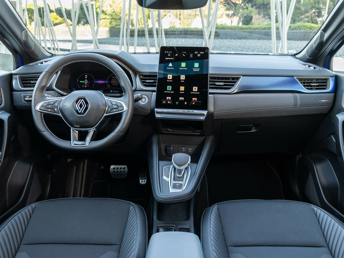 Interior Renault Captur E-Tech Hybrid
