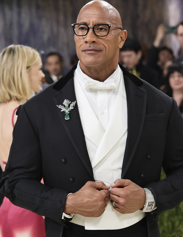 Dwayne Johnson The Rock con reloj Jacob and Co 3 millones de dolares Met Gala 2026