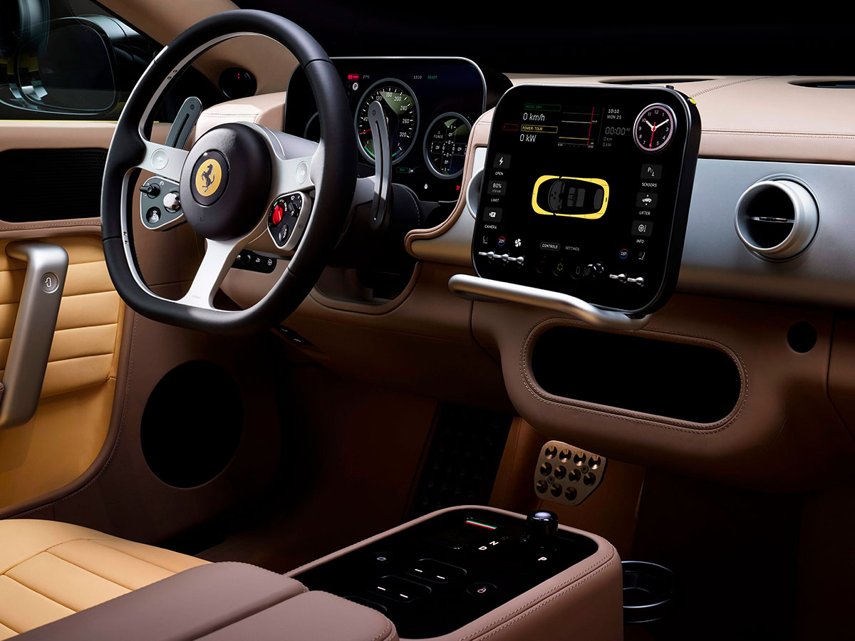 Ferrari Luce 2026 Diseño interior