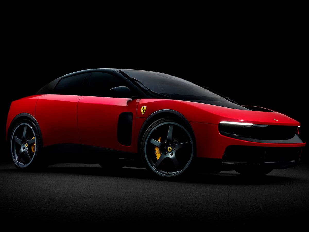 Ferrari Luce 2026 rojo diseño exterior