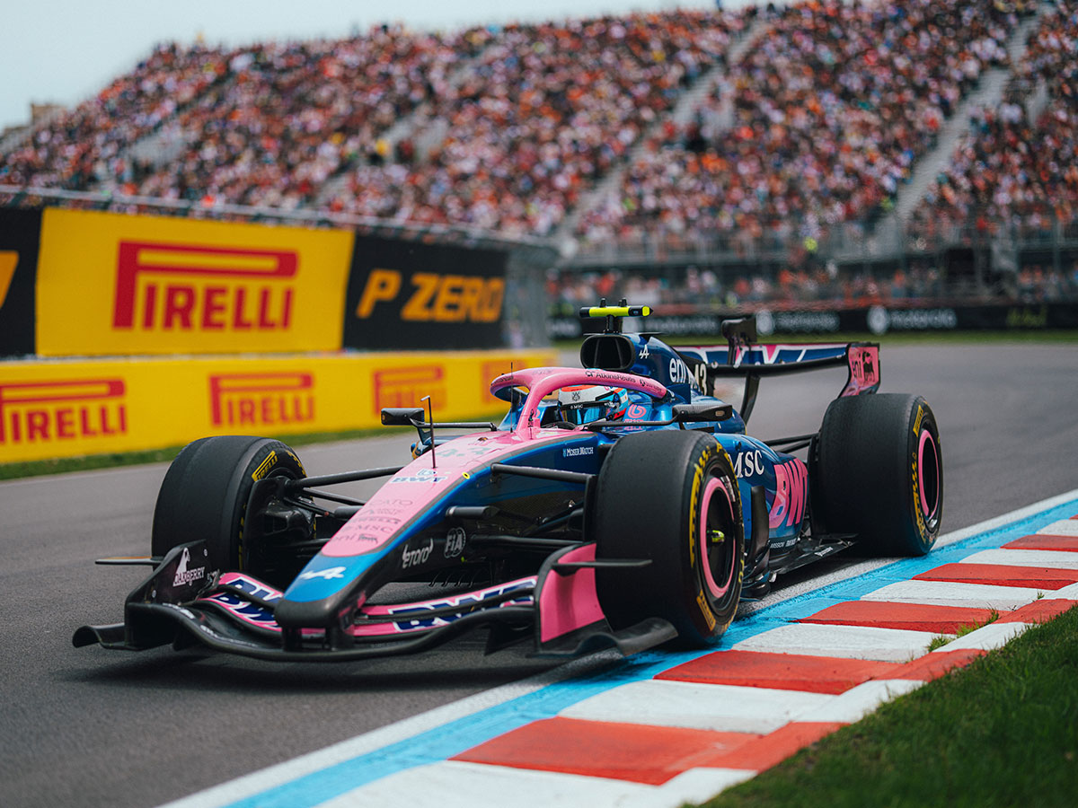 Formula 1 Alpine y Gucci.
