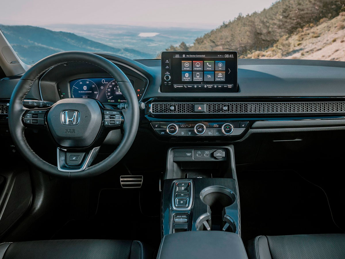Interior del Honda Civic