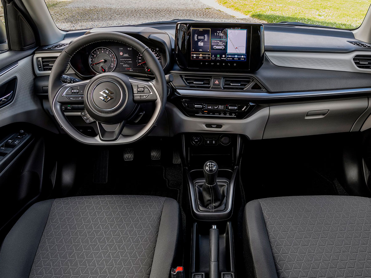 Interior del Suzuki Swift