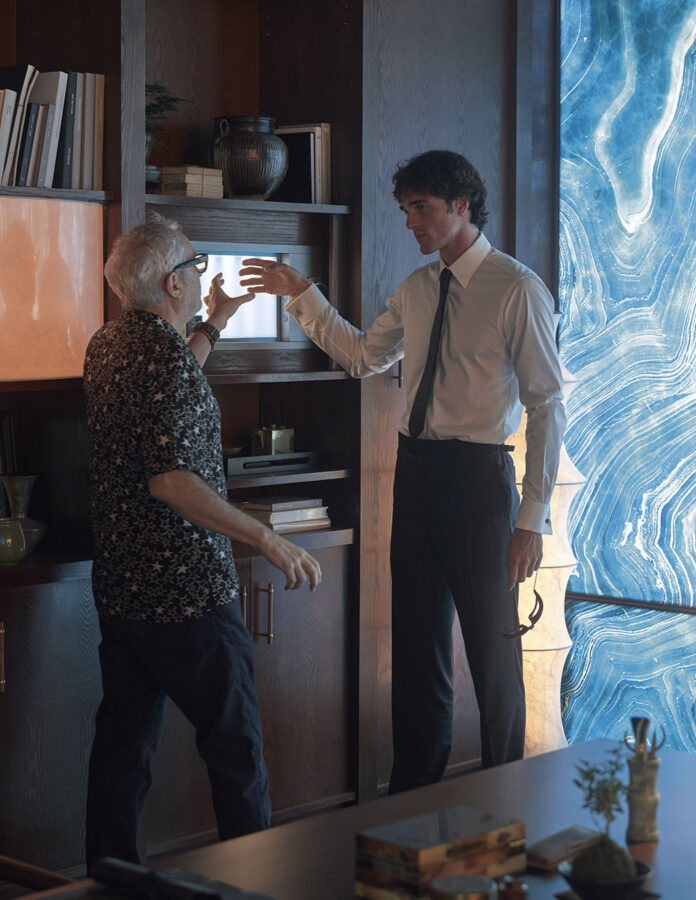 Alfonso Cuarón dirige a Jacob Elordi en el rodaje de la campaña Bleu de Chanel 2026