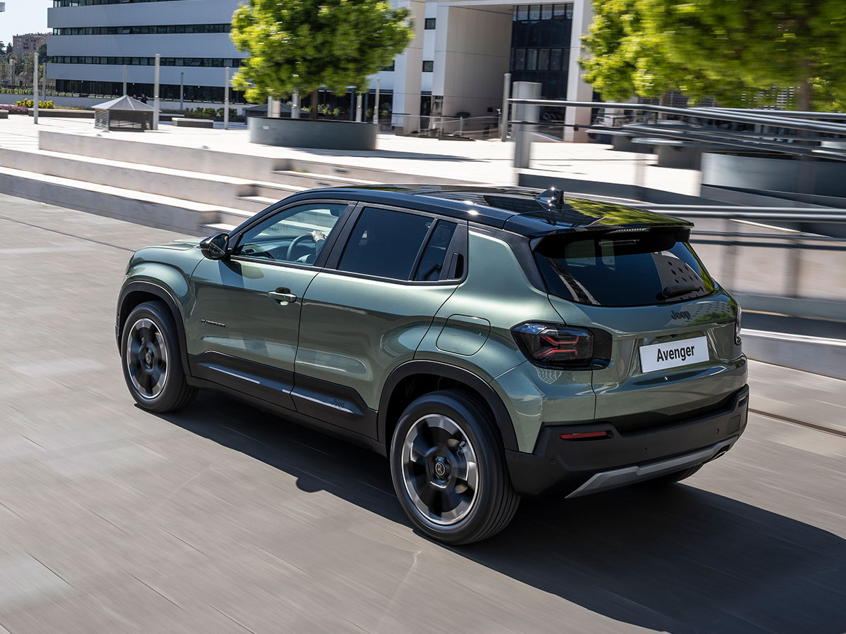 Jeep Avenger 2026 vista Trasera