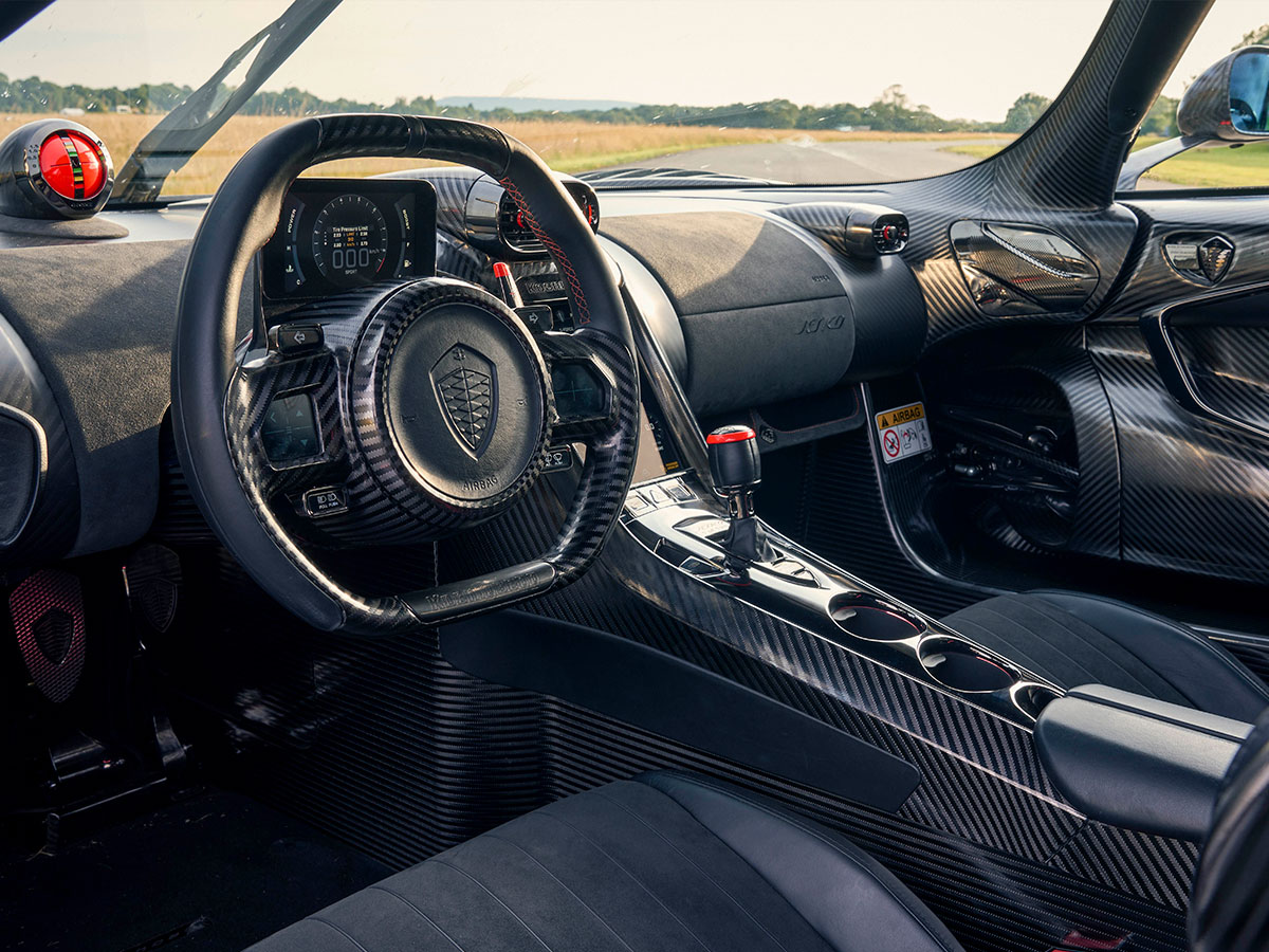 interior Koenigsegg Jesko Absolut