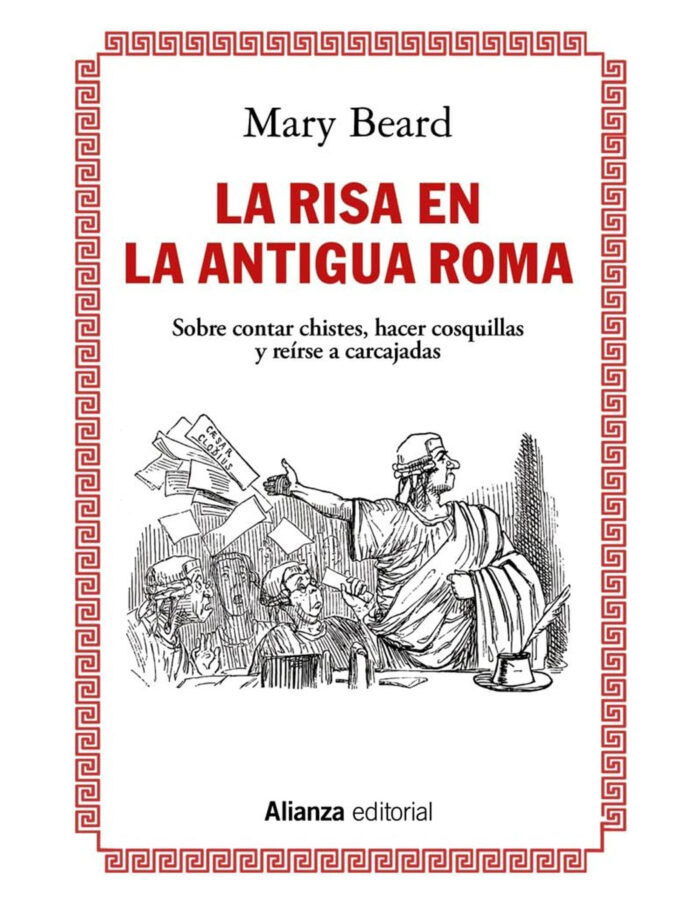 Portada libro La risa en la antigua Roma, de Mary Beard
