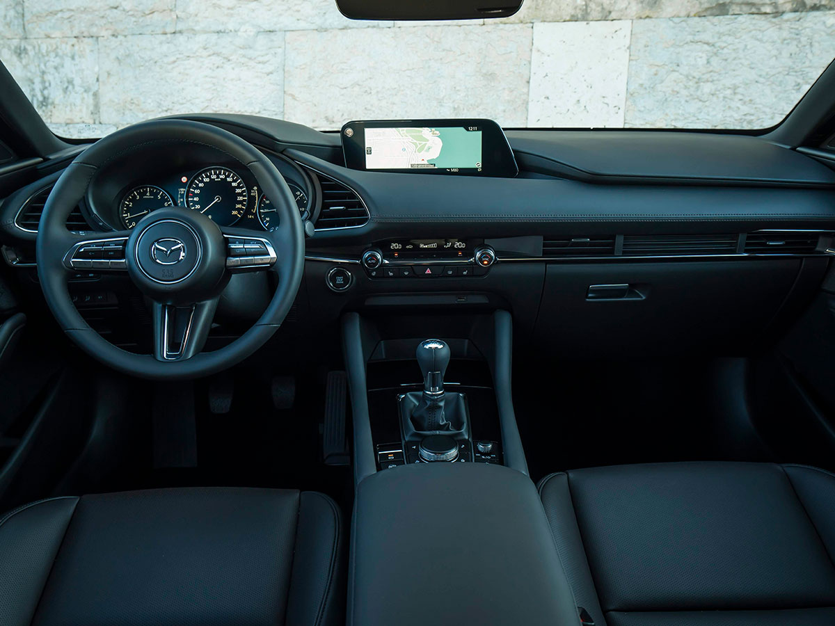 Interior del nuevo Mazda 3 2026
