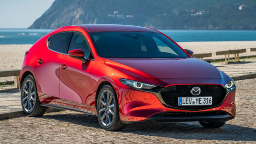 Nuevo Mazda 3 rojo