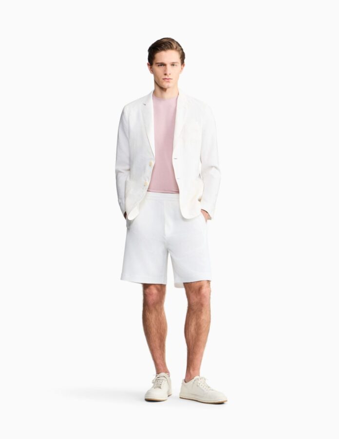 Pantalones cortos blancos de Giorgio Armani