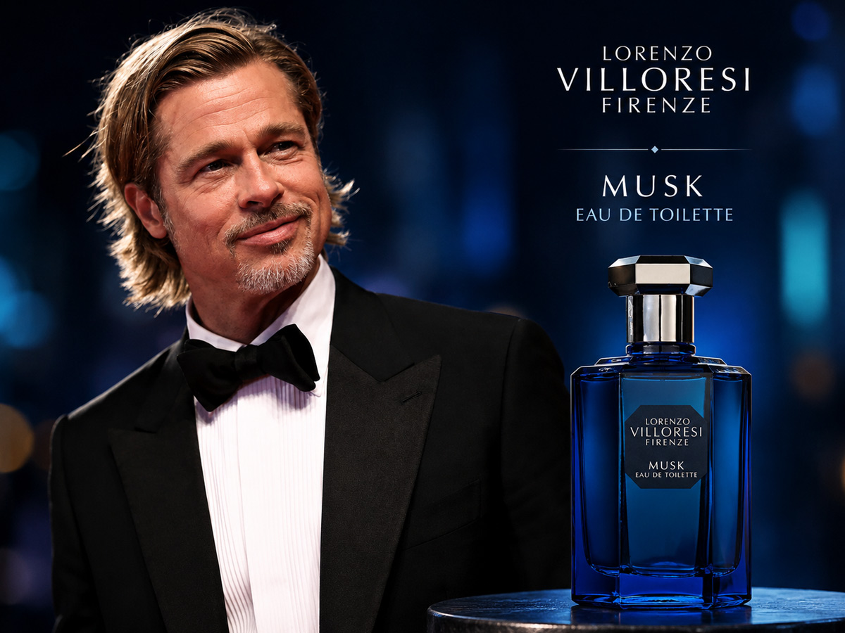 Brad Pitt: Musk de Lorenzo Villoresi