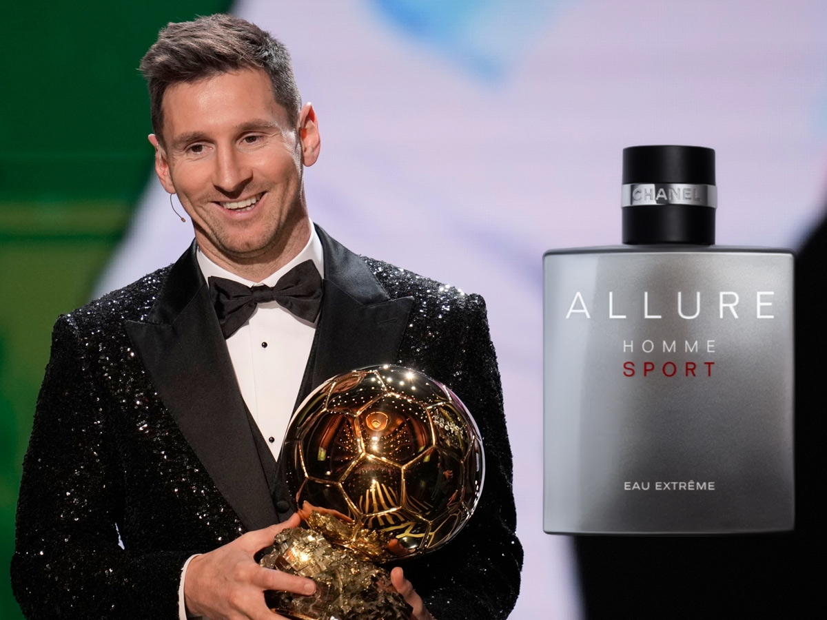 Leo Messi: Allure Homme Sport Eau Extreme de Chanel