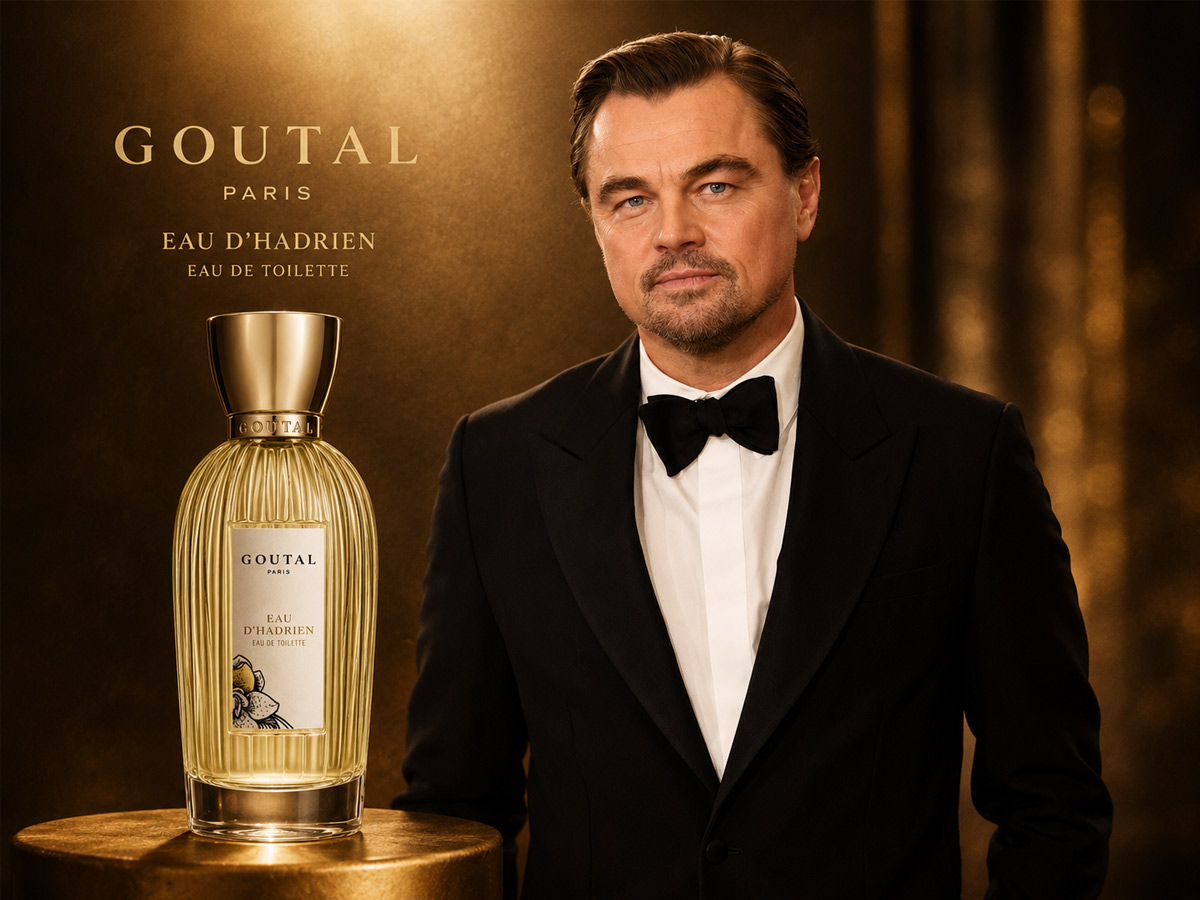 Leonardo Dicaprio: Eau d'Hadrien de Goutal
