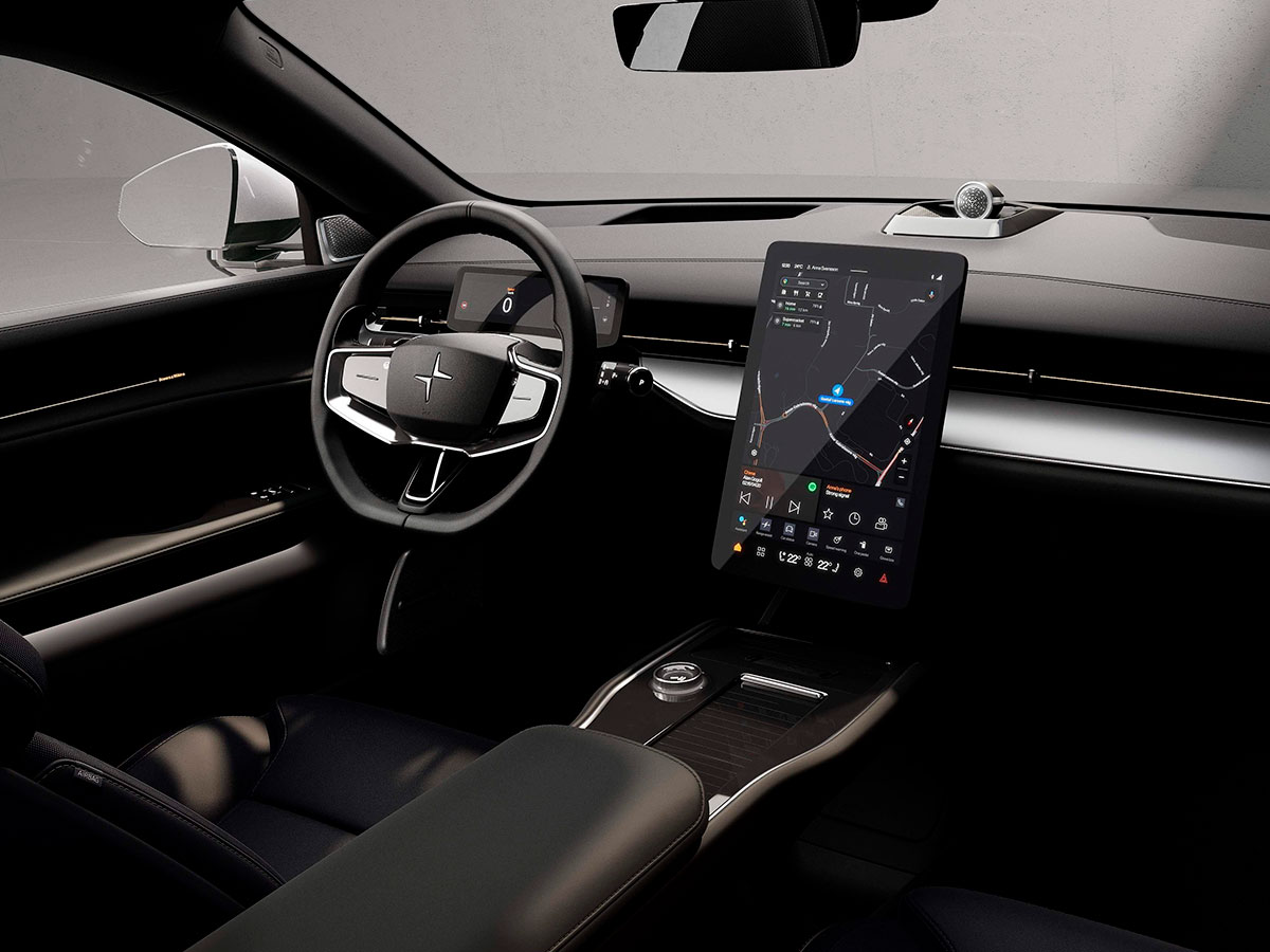 Interior del Polestar-3
