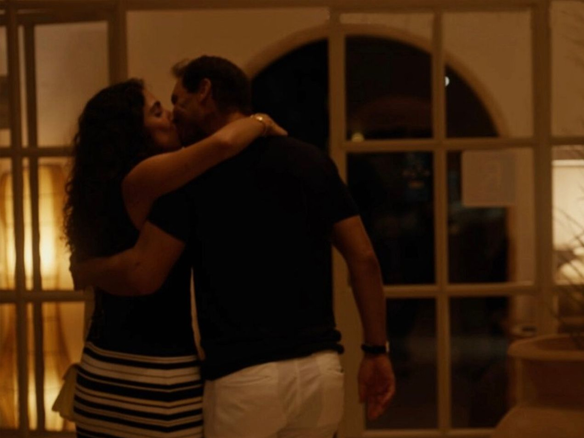 Rafa Nadal y Xisca Perelló en una imagen del documental