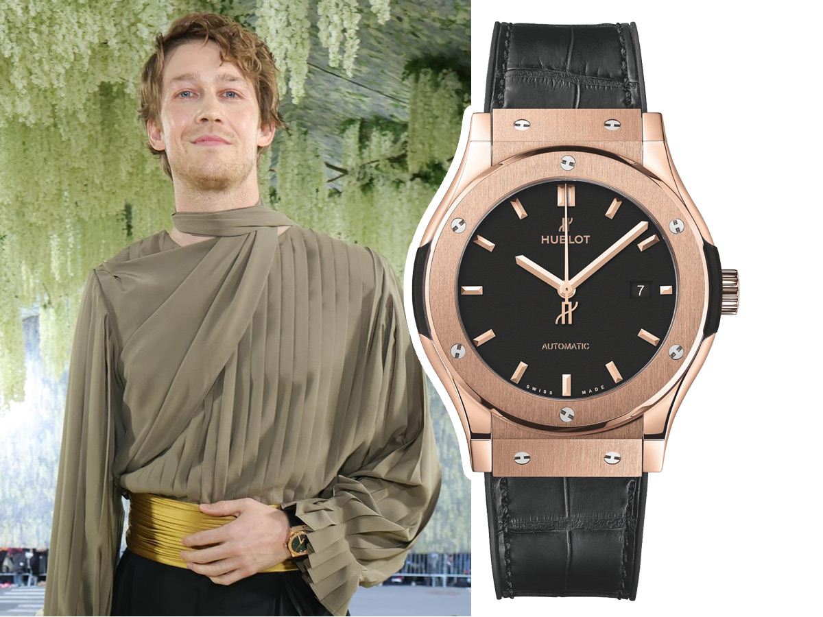 Joe Alwyn con reloj Hublot en la Met Gala 2026