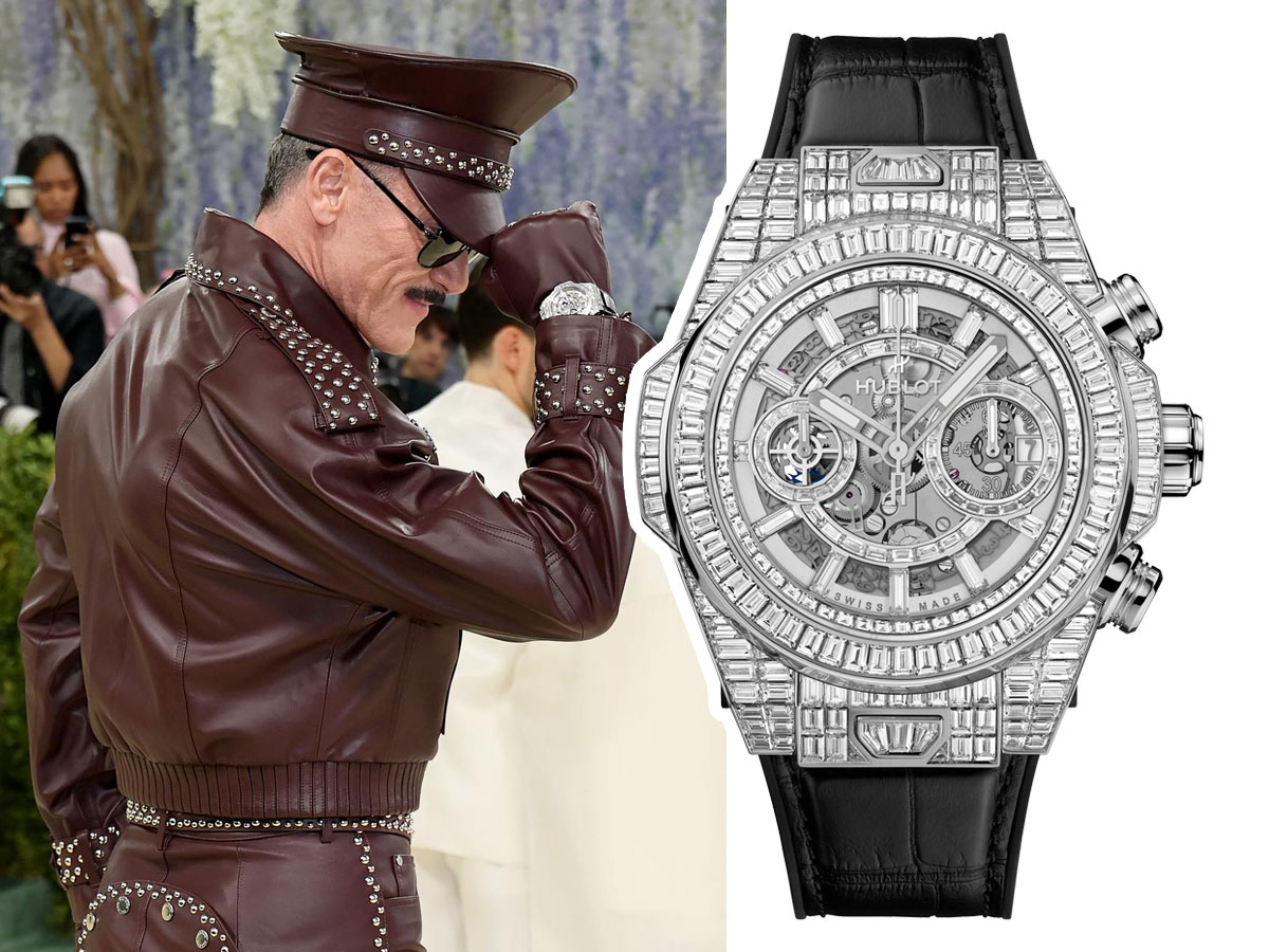 Luke Evansc con reloj Hublot en la Met Gala 2026
