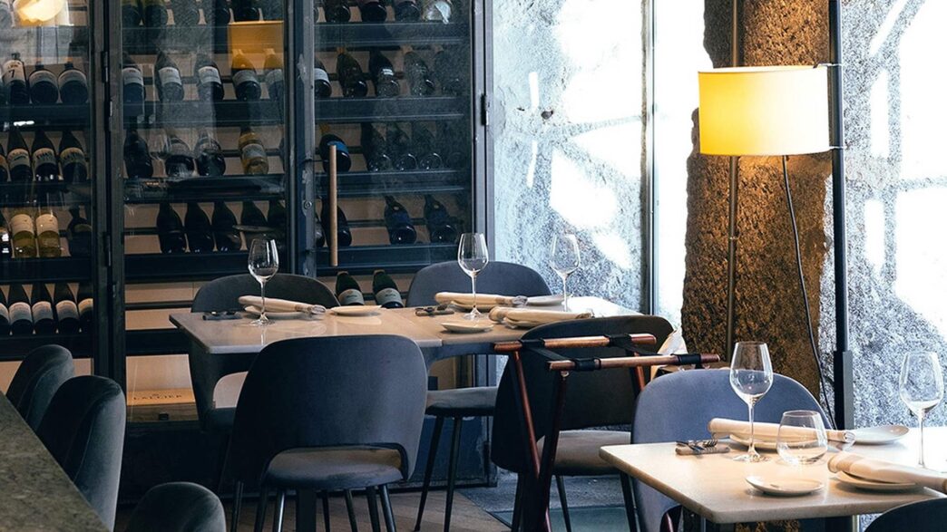 comedor del restaurante Señor Martín en el barrio de Justicia de Madrid