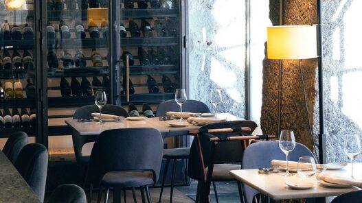 comedor del restaurante Señor Martín en el barrio de Justicia de Madrid