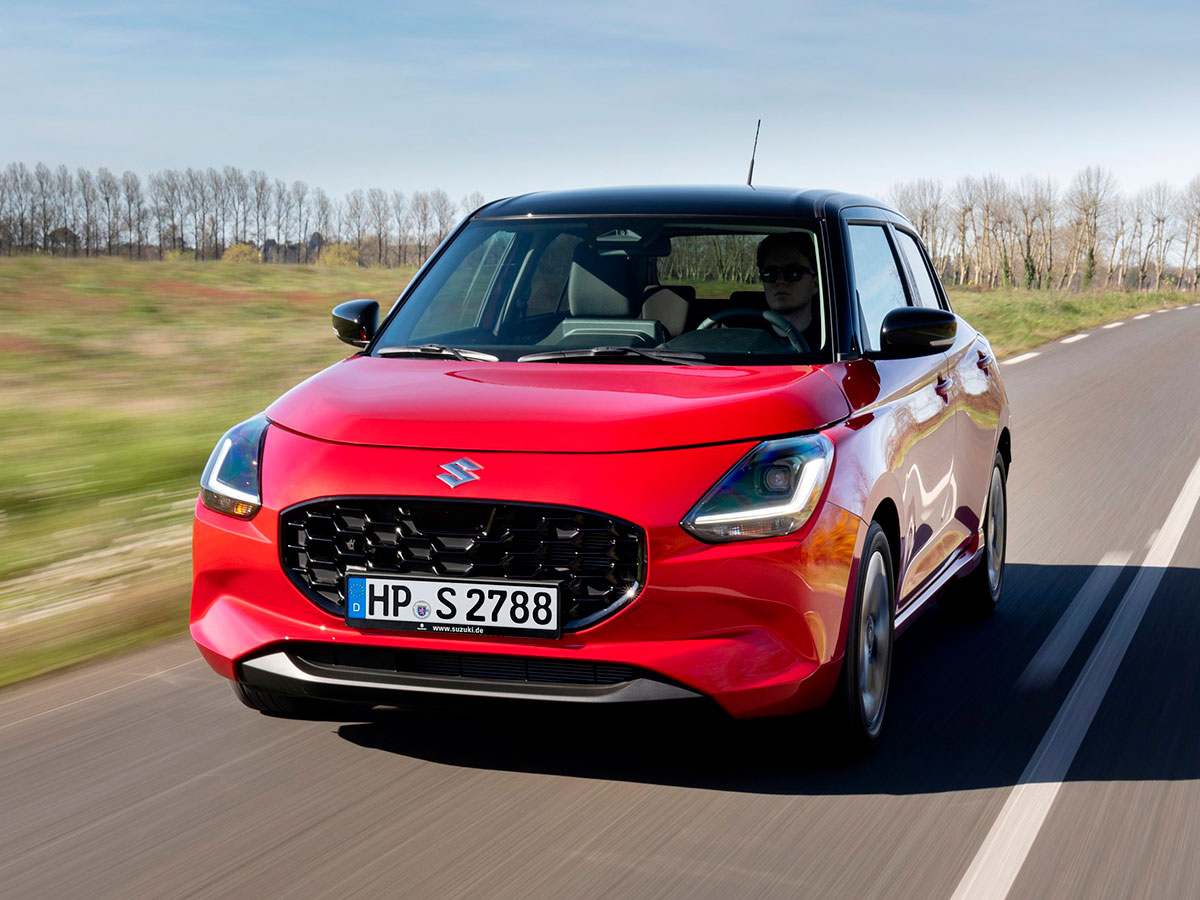 Suzuki Swift rojo