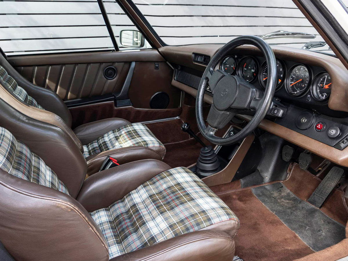 Interior del Porsche 911