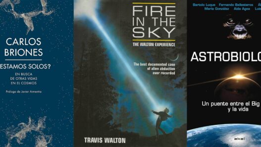 Portadas con algunos de los mejores libros sobre extraterrestres