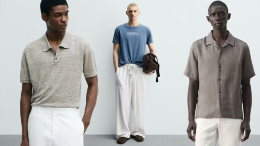 modelos vestidos con pantalón blanco verano 2026