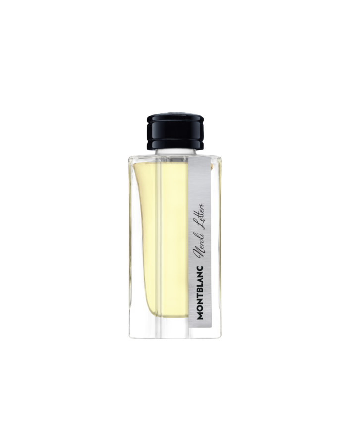 perfume cítrico para hombre Neroli Latters, de Mont Blanc