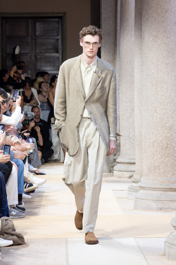 desfile Giorgio Armani primavera verano 2027
