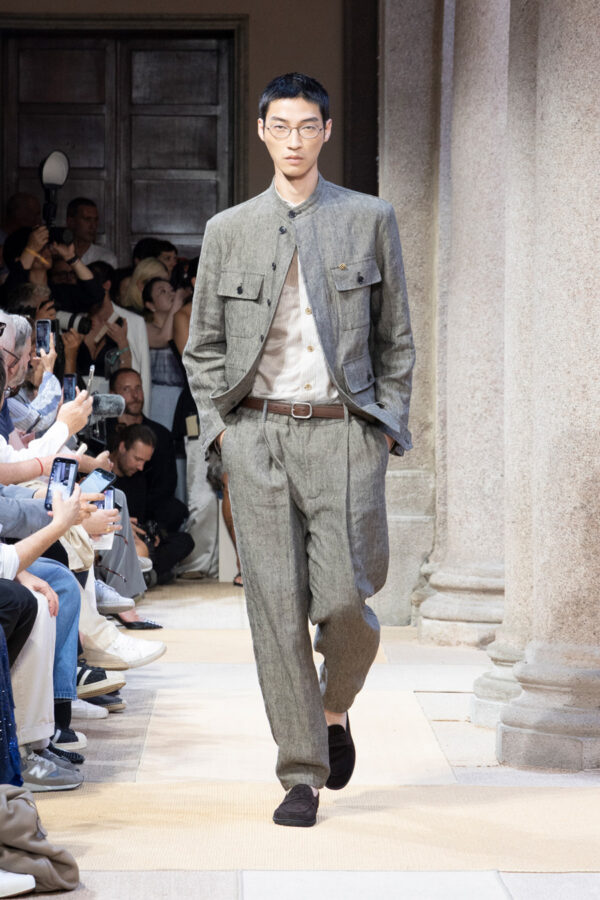 desfile Giorgio Armani primavera verano 2027