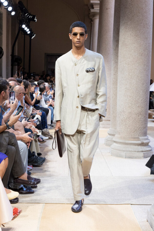 desfile Giorgio Armani primavera verano 2027