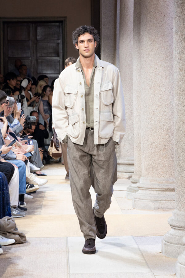 desfile Giorgio Armani primavera verano 2027