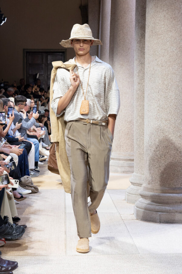 desfile Giorgio Armani primavera verano 2027