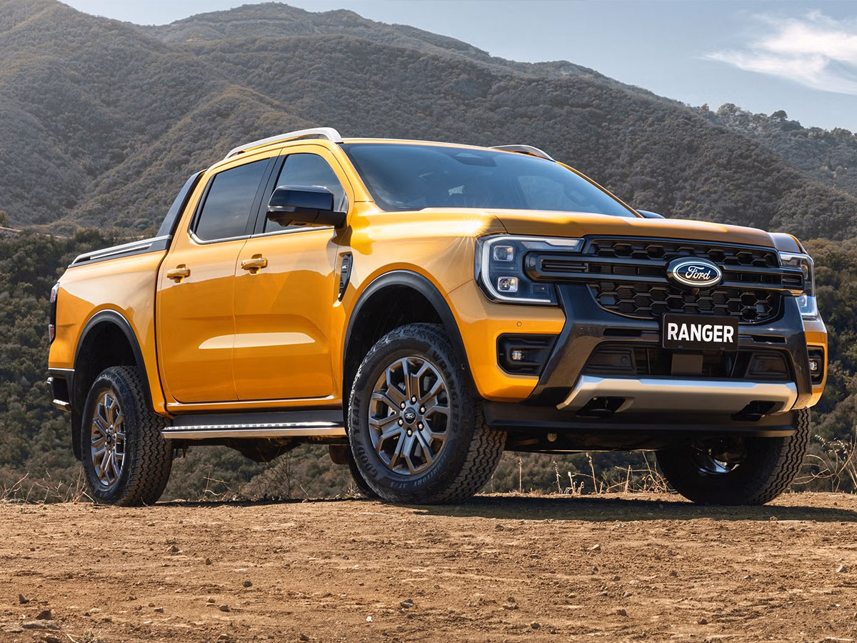 Ford Ranger Wildtrak amarillo
