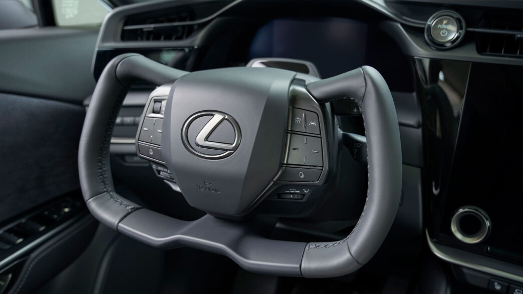 Volante del coche Lexus