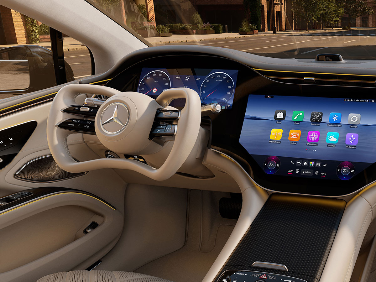 Volante coche Mercedes