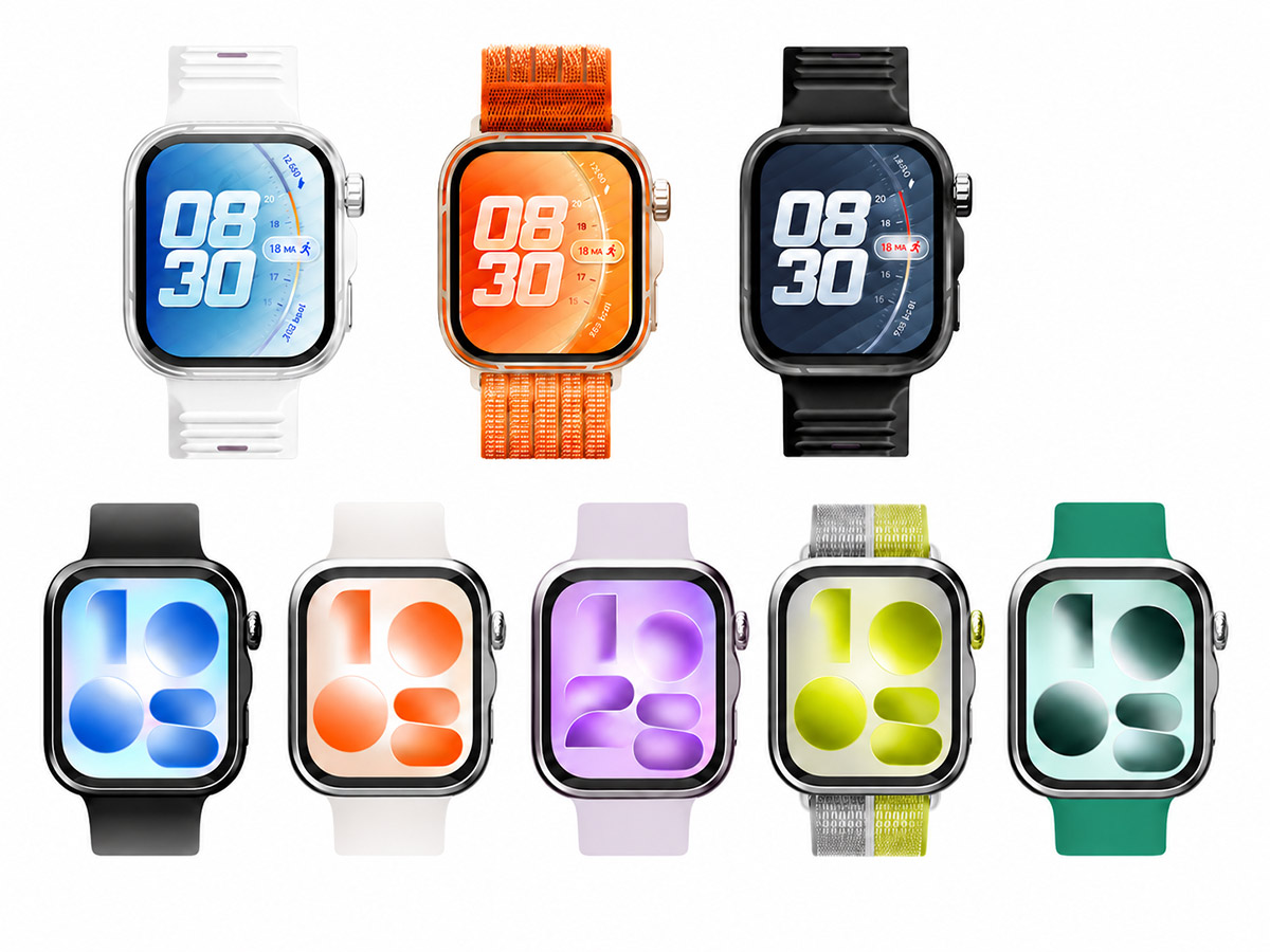 HUAWEI WATCH FIT 5 y FIT 5 Pro en toda su gama de colores con correas de silicona y nylon