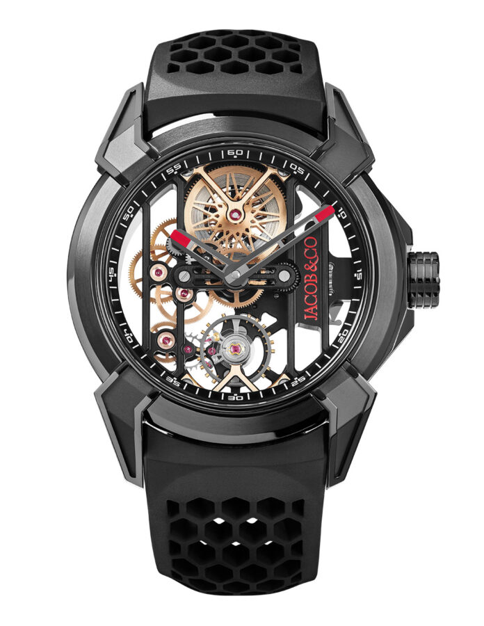 Jacob & Co Epic X Skeleton Black Titanium