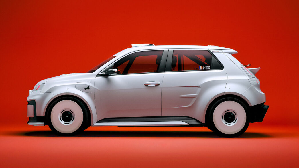 coche Lacoste Alpine blanco 2026