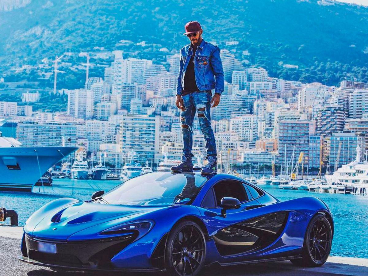 McLaren P1 coche Lewis Hamilton