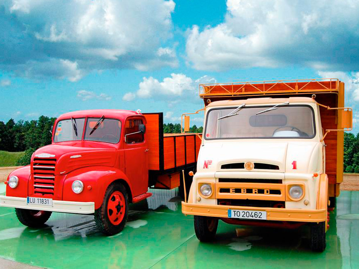 Maqueta camiones marca Ebro