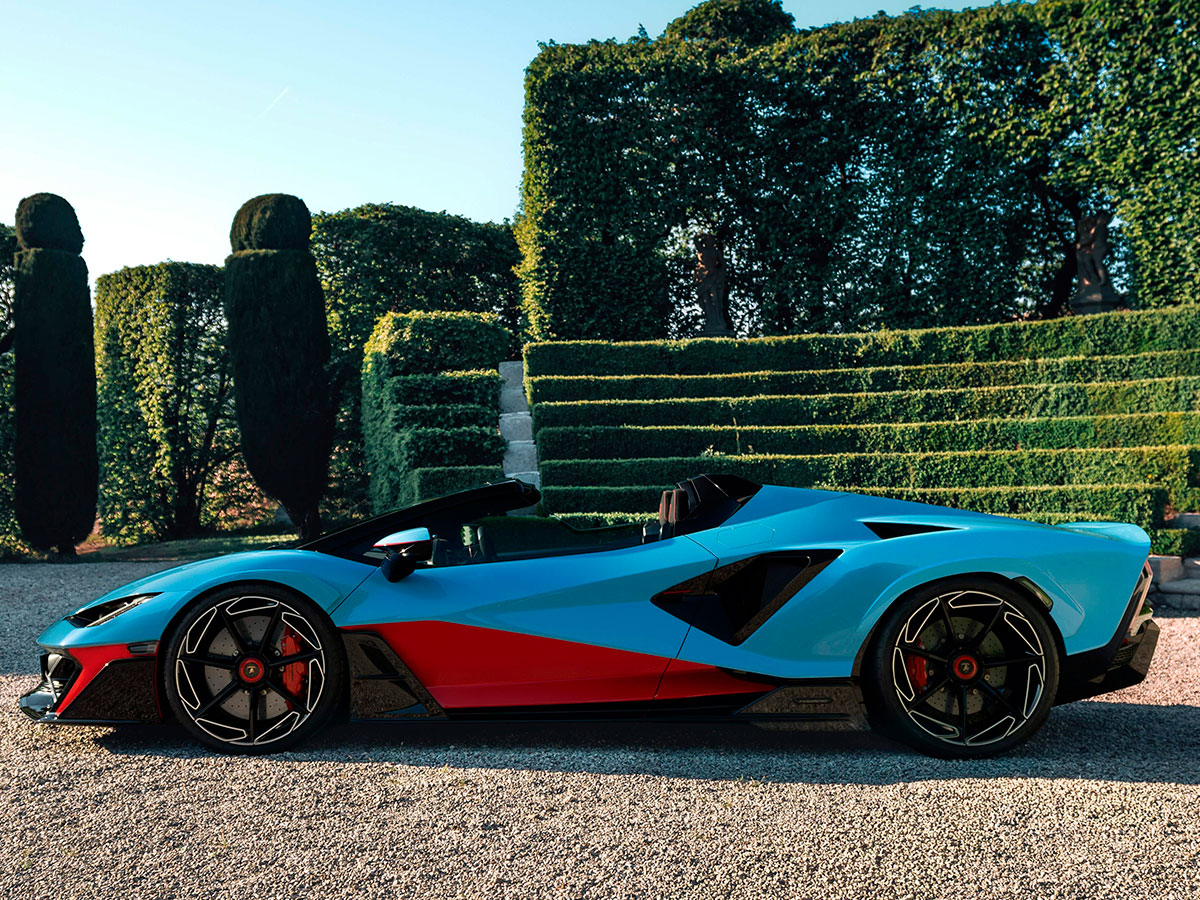 Lamborghini Fenomeno vista lateral