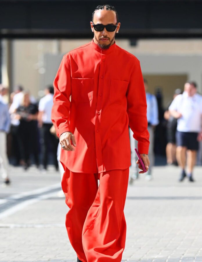 Lewis Hamilton F1 Grand Prix Abu Dhabi 2024