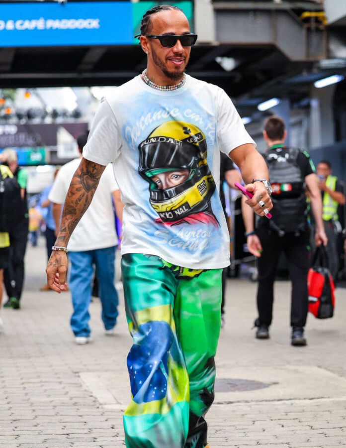 Lewis Hamilton F1 Grand Prix Brasil 2024