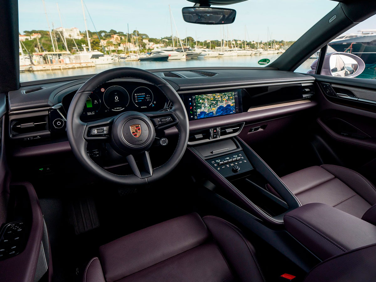 Interior del Porsche Macan